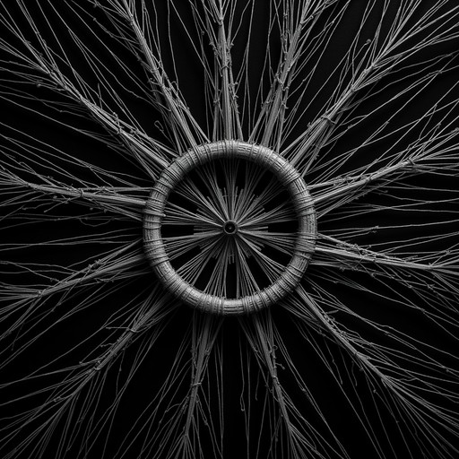 Free Radiating Thread Network Image - Radial, Threads, Minimal ...