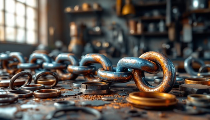 Free Crafted Metal Links Image - Metalworking, Chains, Industrial ...