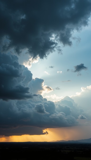 Free Light Meets Storm Image - Storm, Clouds, Sunset | Download at ...