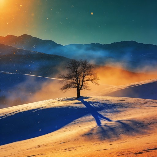 Dramatic Winter Scene Free Winter Tree Solitude Image - Winter, Landscape, Tree | Download at ...