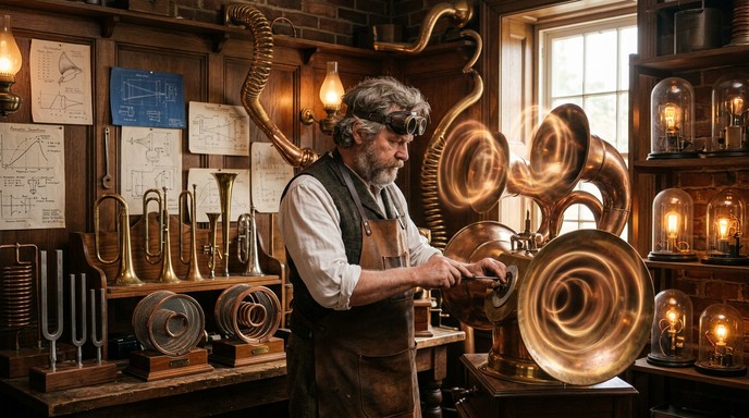 Steam Punk Sound Machine Free Steampunk Sound Scientist Image - Steampunk, Inventor, Victorian ...