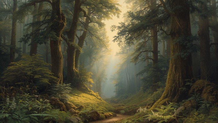 Free Ancient Forest Path Image - Forest, Trees, Moss | Download at ...