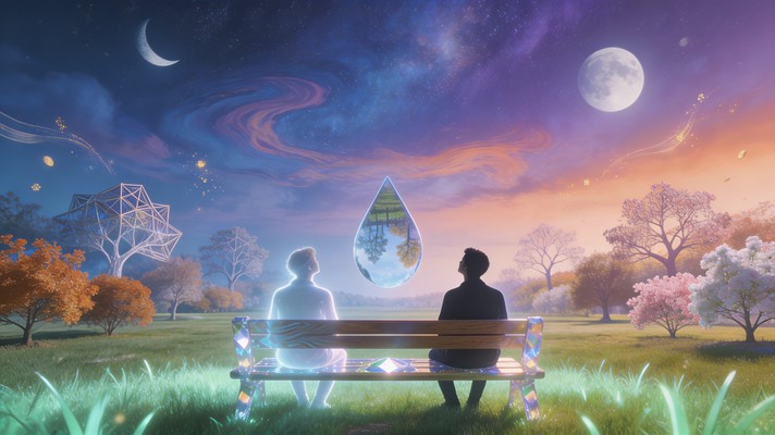 Free Cosmic Friendship Wonder Image - Surreal, Fantasy, Dreamscape ...