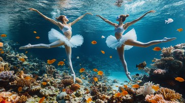 Free Underwater Ballet Performance Image - Ballet, Underwater, Dancers ...