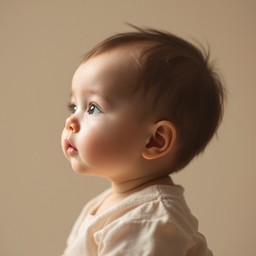 Free Peaceful Baby Portrait Image - Baby, Portrait, Profile | Download ...