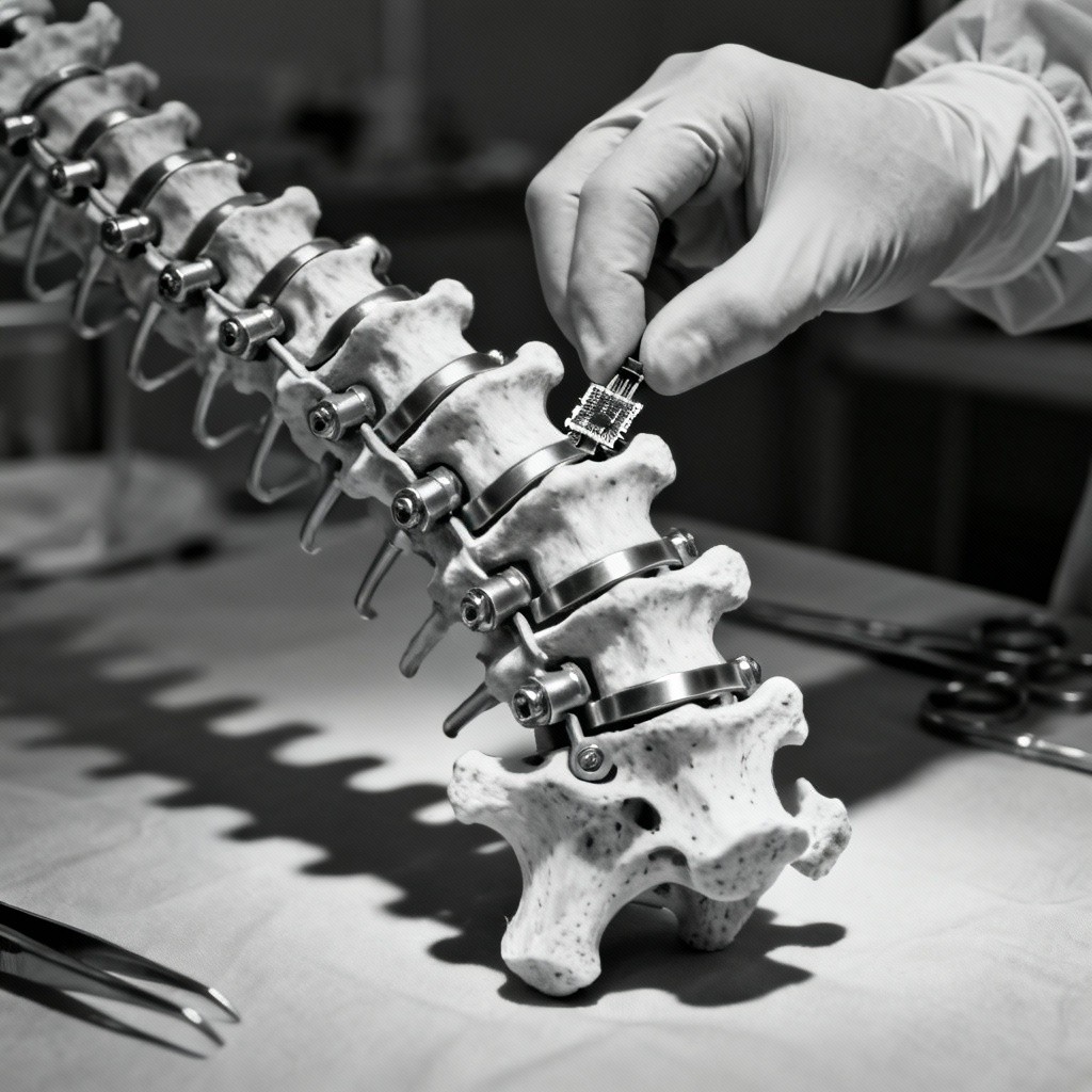 Free Bionic Spine Surgery Photo - Spine, Titanium, Implant | Download ...
