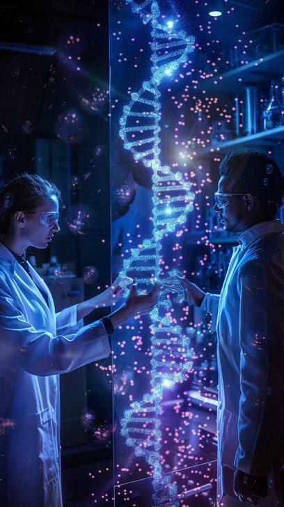 Free DNA Research Illuminated Image - Science, Technology, Dna ...