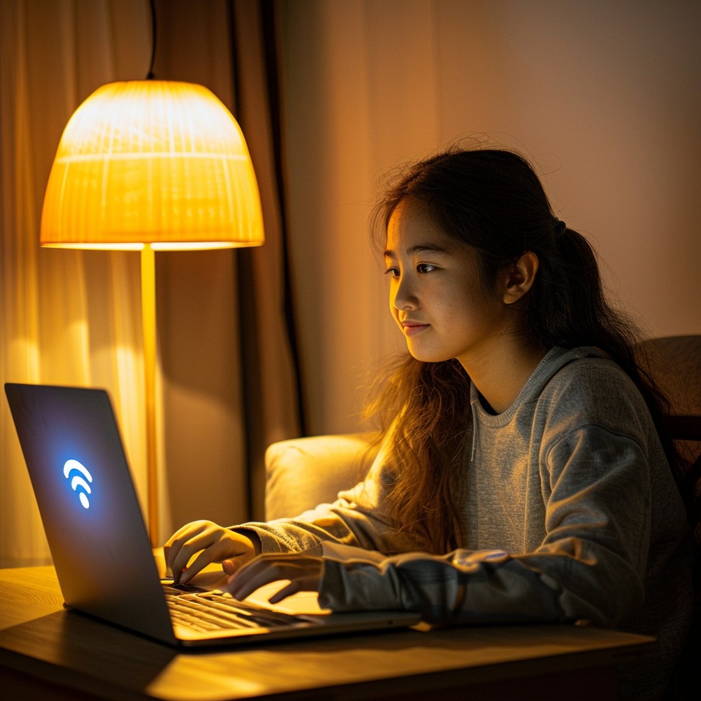 Free Late Night Browsing Image - Girl, Laptop, Browsing | Download at ...