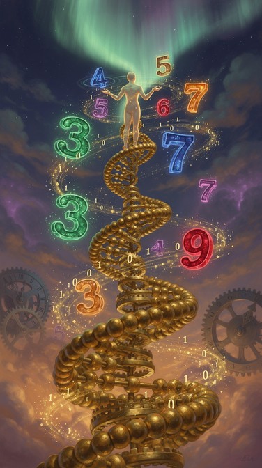 Free Counting Cosmic Numbers Image - Surreal, Fantasy, Staircase ...