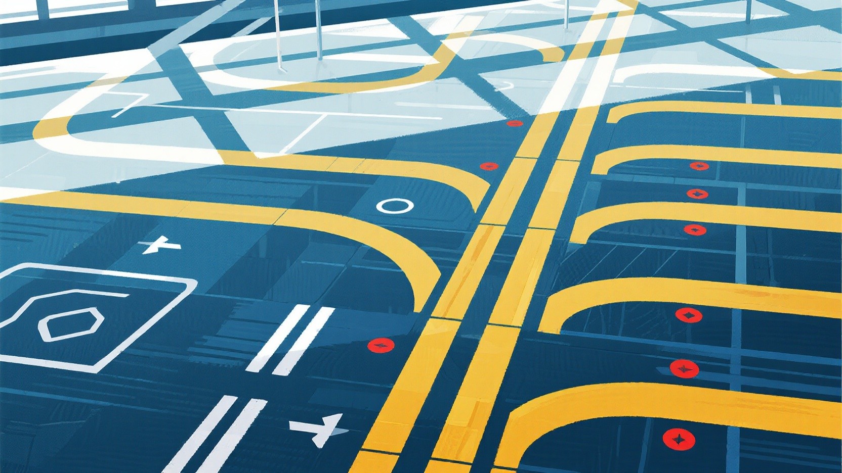 Free Terminal Navigation Art Image - Airport, Runway, Abstract ...