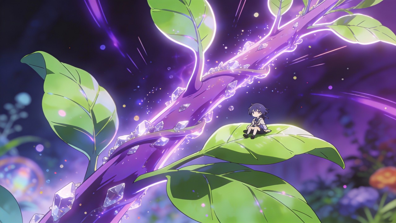 Free Magical Purple Stem Image - Anime, Manga, Purple | Download at ...