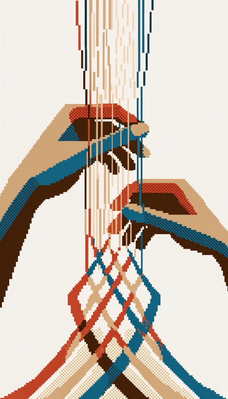 Free Threads Becoming Fabric Image - Weaving, Pixel, Threads | Download ...