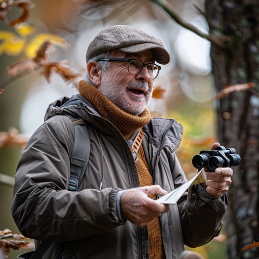 Free Autumn Bird Watching Image - Autumn, Man, Binoculars | Download at ...