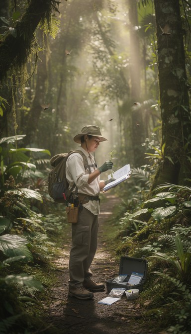 Free Rainforest research trip Image - Research, Rainforest, Technology ...