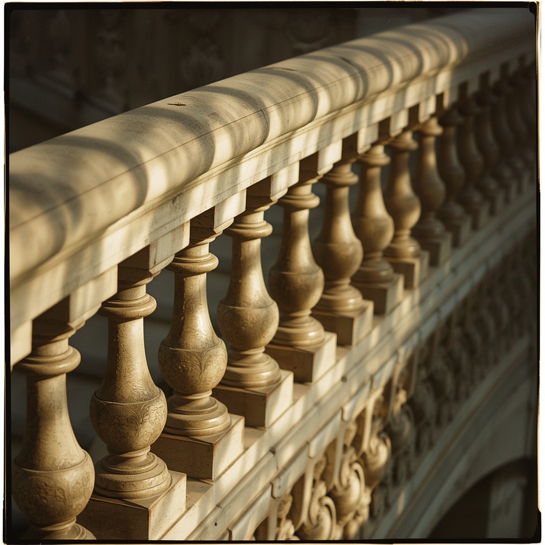 Free Sunlit Ornate Balusters Image - Balustrade, Balusters ...