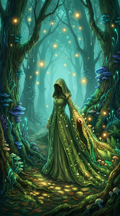 Free Enchanted Forest Maiden Image - Enchanted, Forest, Mystical ...