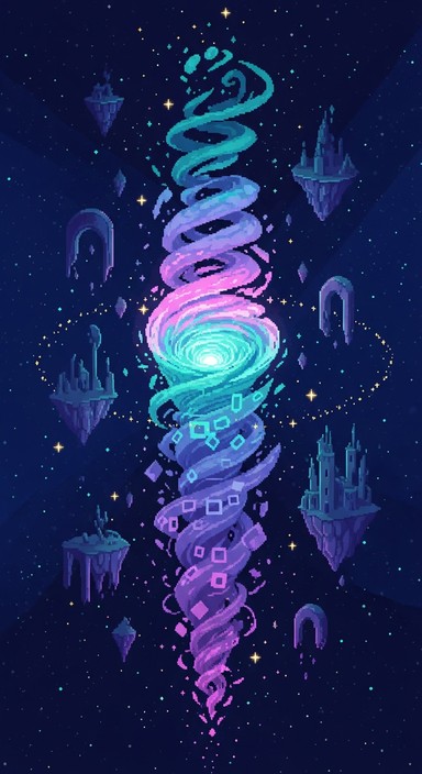 Free Pixel Portal Dreams Image - Pixel, Portal, Retro | Download at ...