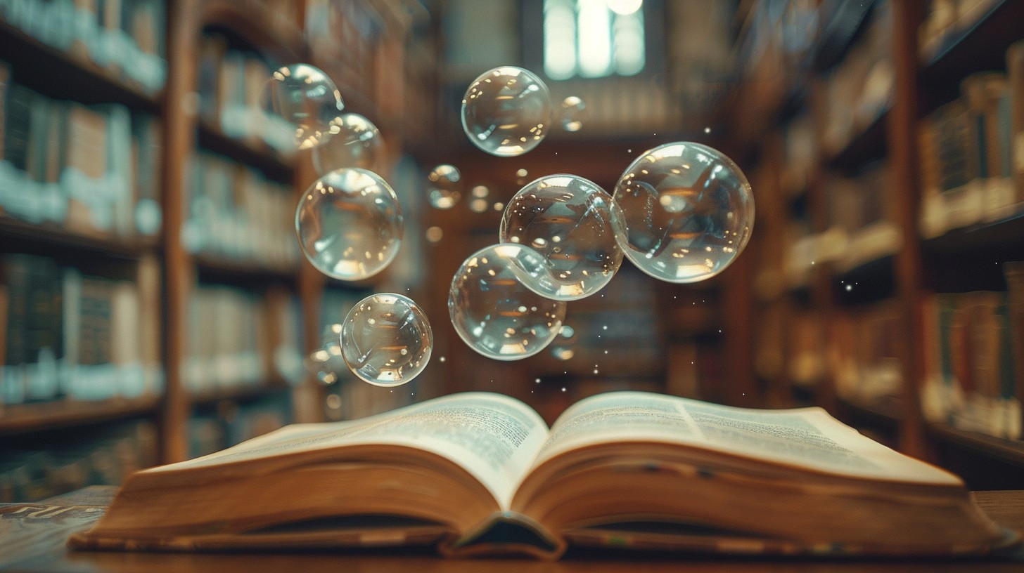 Free Bubbles Over Book Image - Bubbles, Book, Library | Download at ...