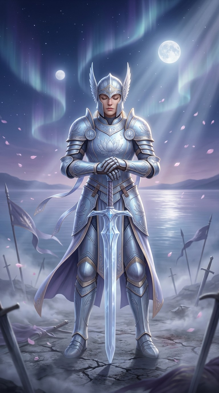 Free Peaceful Warrior Meditation Image - Warrior, Knight, Fantasy ...