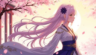 Free Cherry Blossom Princess Image - Anime, Cherry, Blossoms | Download ...