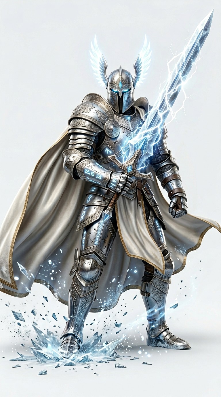 Free Divine Knight Warrior Image - Knight, Warrior, Armor | Download at ...