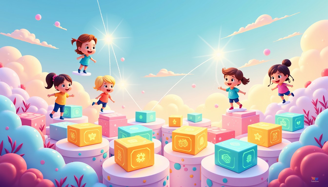 Free Magical Data Adventure Image - Children, Blocks, Digital ...
