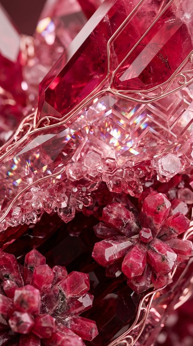 Free Glowing Ruby Crystals Image - Crystal, Ruby, Mineral | Download at ...