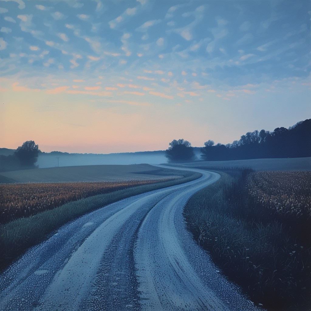 Free Twilight Country Road Image - Twilight, Road, Countryside ...