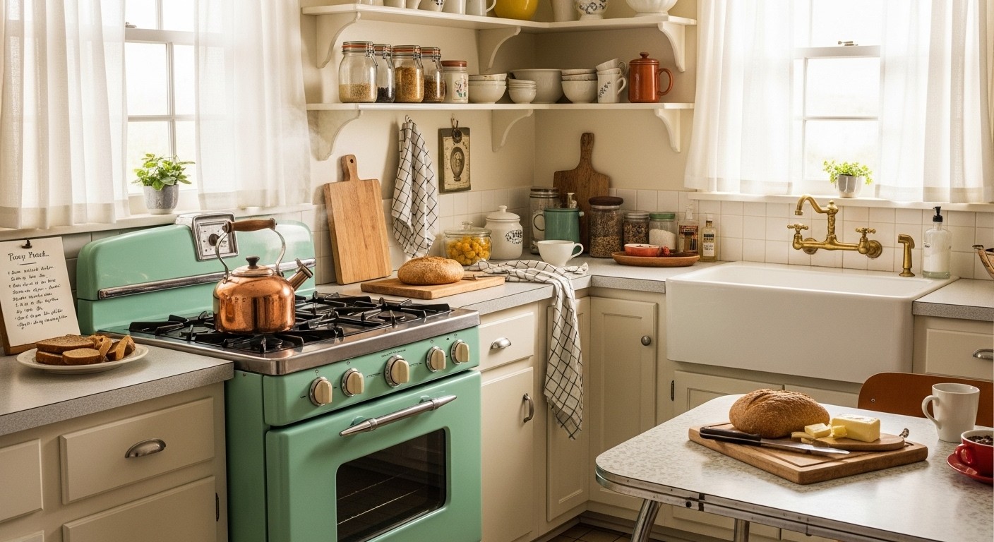 キッチン家電 MENTA Download Vintage Mint Kitchen Image - Vintage, Kitchen, Retro