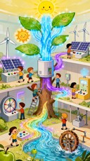Free Solar Power Kids Image - Children, Solar, Energy | Download at ...