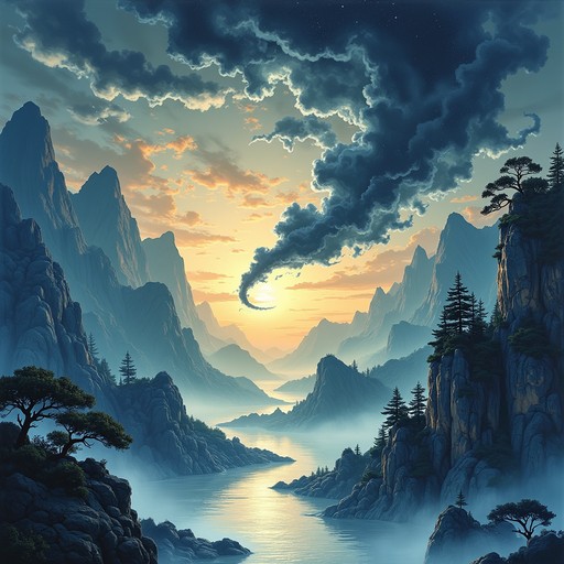 Free Mystical Mountain Mist Image - Ethereal, Misty, Mountains ...