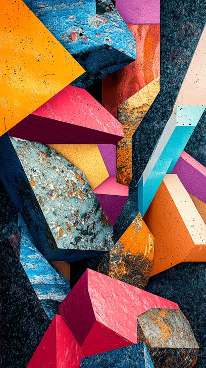 Abstract Colos Free Colorful Abstract Art Image - Abstract, Colors, Geometric ...