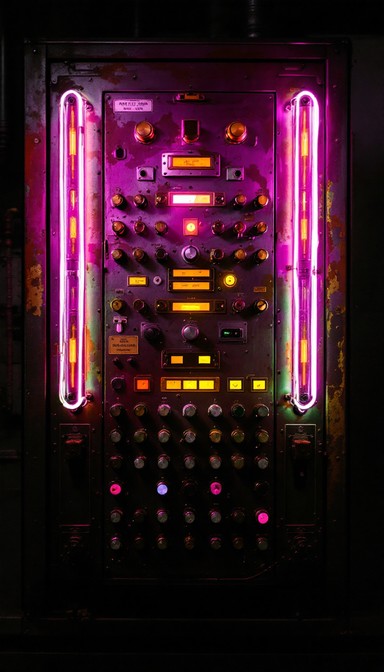 Free Vintage Control Console Image - Vintage, Industrial, Control ...