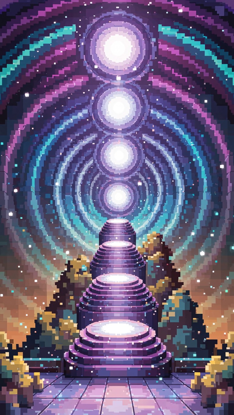 Free Cosmic Pixel Portal Image - Portal, Pixelart, Purple | Download at ...