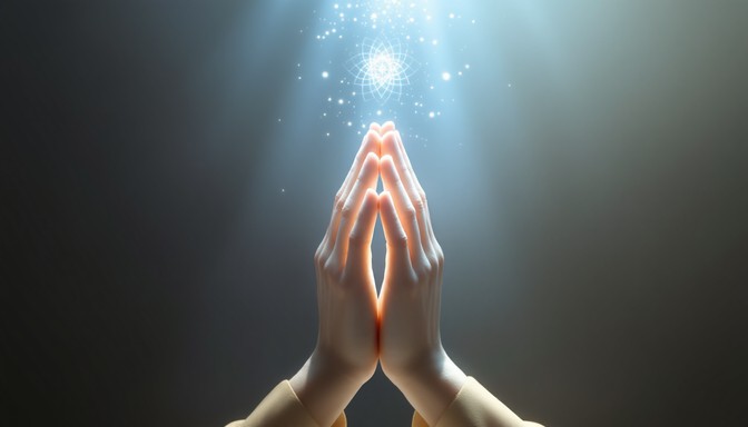 Free Sacred Prayer Illumination Image - Spiritual, Meditation, Prayer ...