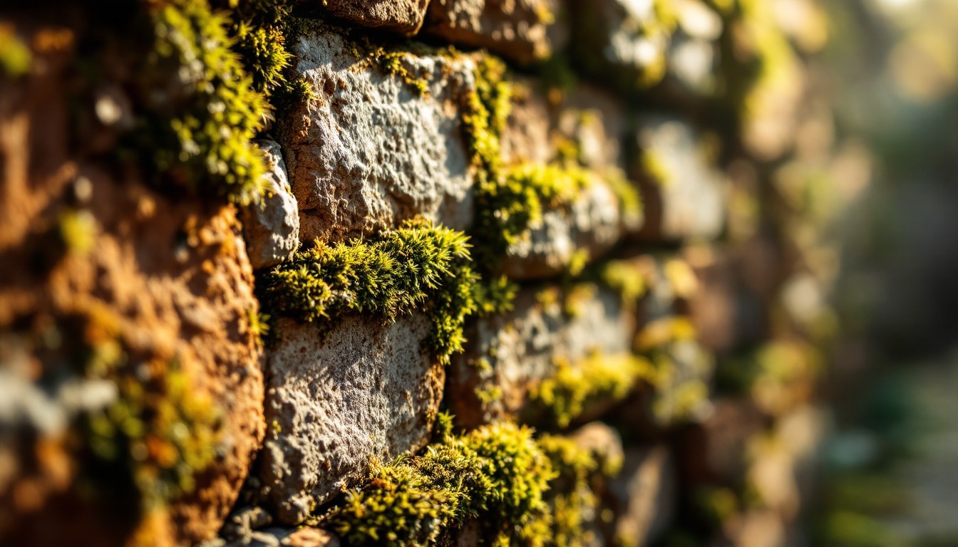 Free Moss Meets Stone Image - Moss, Stone, Texture | Download at StockCake