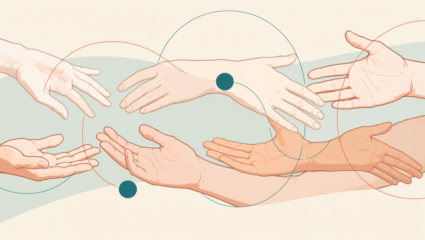 Hands Back Connect Free Hands Connecting Together Image - Hands, Communication ...