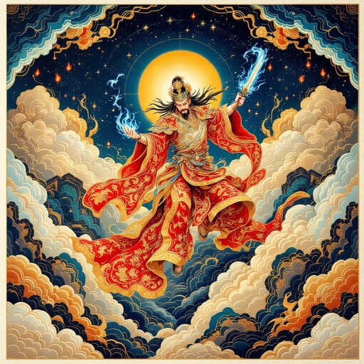 Free Celestial Warrior Ascending Image - Warrior, Celestial, Divine ...