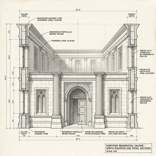 Free Fortified Classical Architecture Image - Architecture, Fortress ...