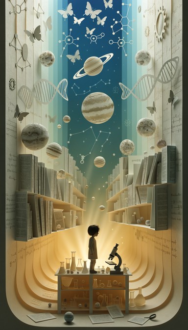 Diarama Science Lab Free Science Wonder Diorama Image - Science, Diorama, Papercraft ...