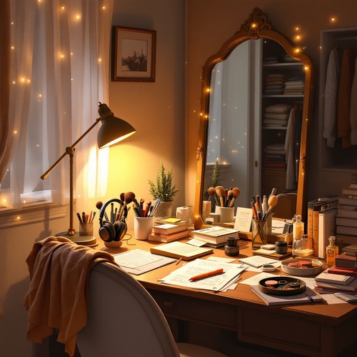 Free Cozy Study Corner Image - Study, Desk, Cozy | Download at StockCake