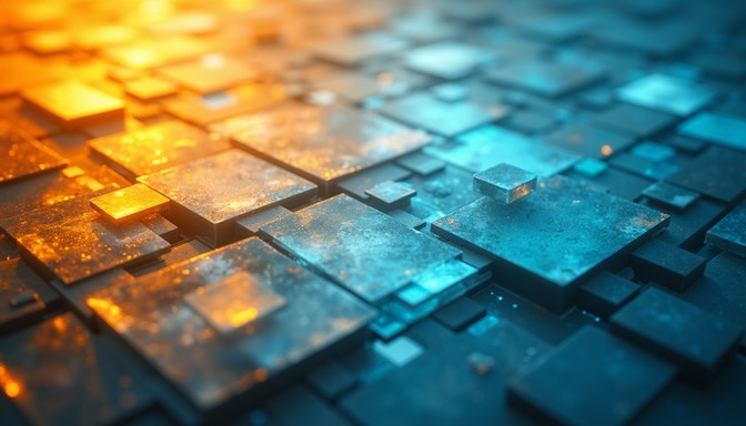 Free Luminous Geometric Grid Image | Download at StockCake