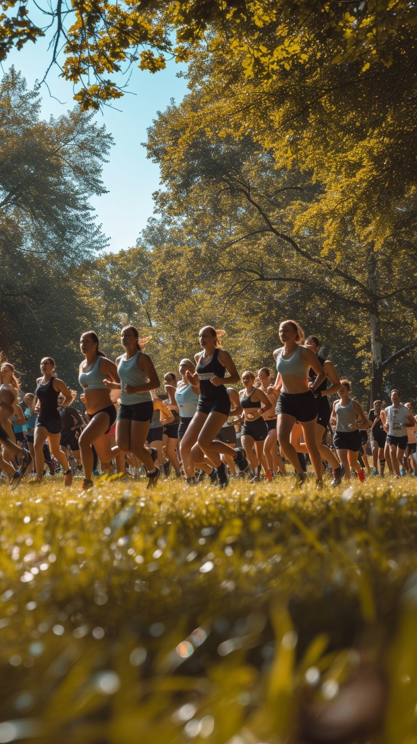 Park Rouph Free Park Group Run Image - Running, Park, Fitness | Download at StockCake