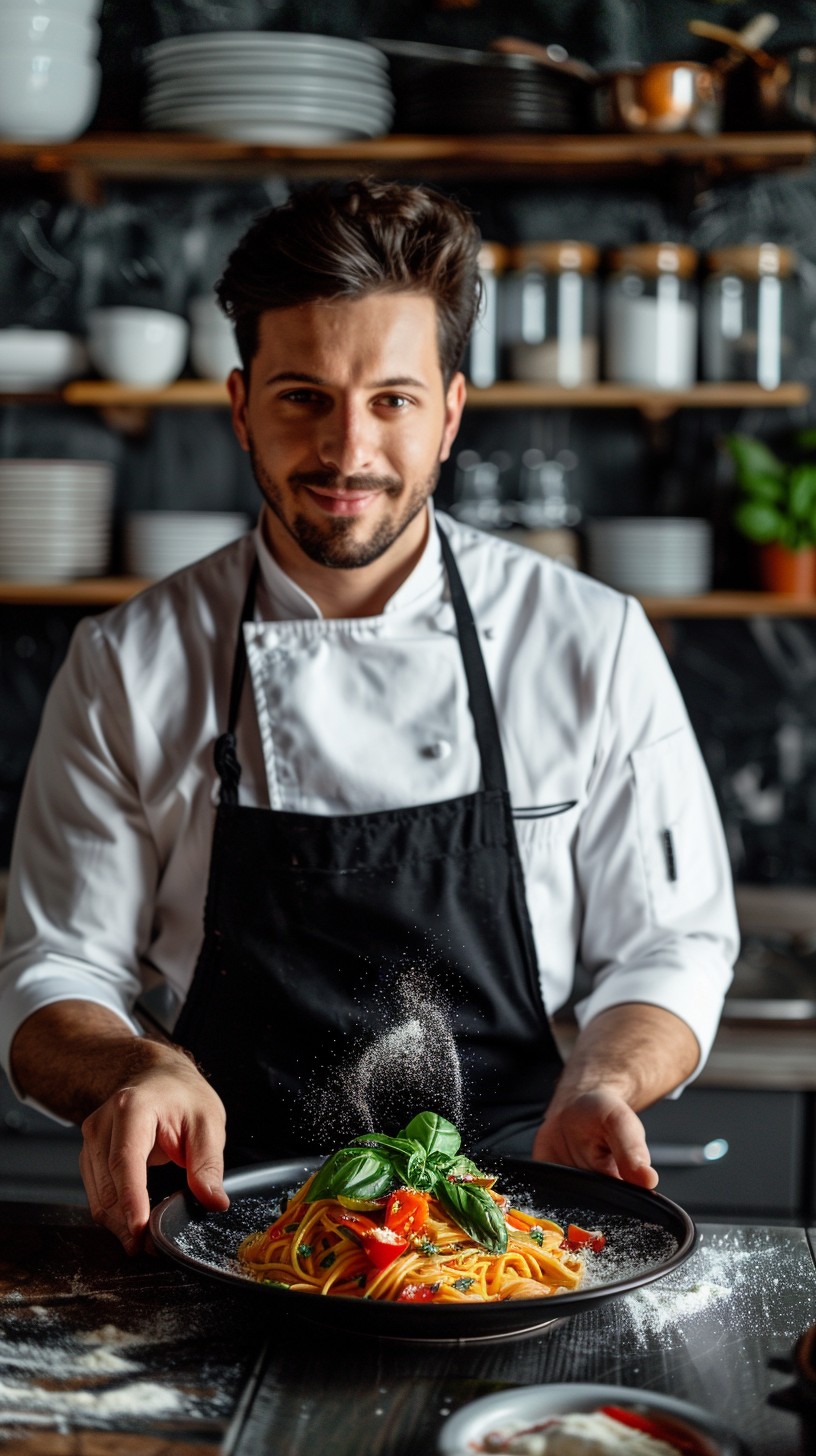 Pasta Thouges For Chef Free Chef Presents Pasta Image - Chef, Pasta, Kitchen | Download at ...