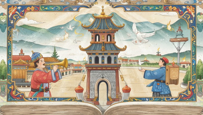 Notification Traditional Free Messengers Through Time Photo - Manuscript, Communication ...