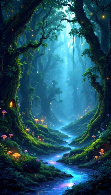 Free Enchanted Fairy Forest Image - Fantasy, Forest, Fairy | Download ...
