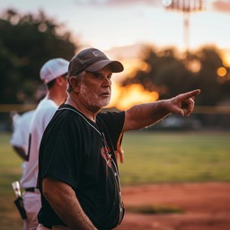 Free Coach Giving Directions Image - Baseball, Coach, Pointing ...