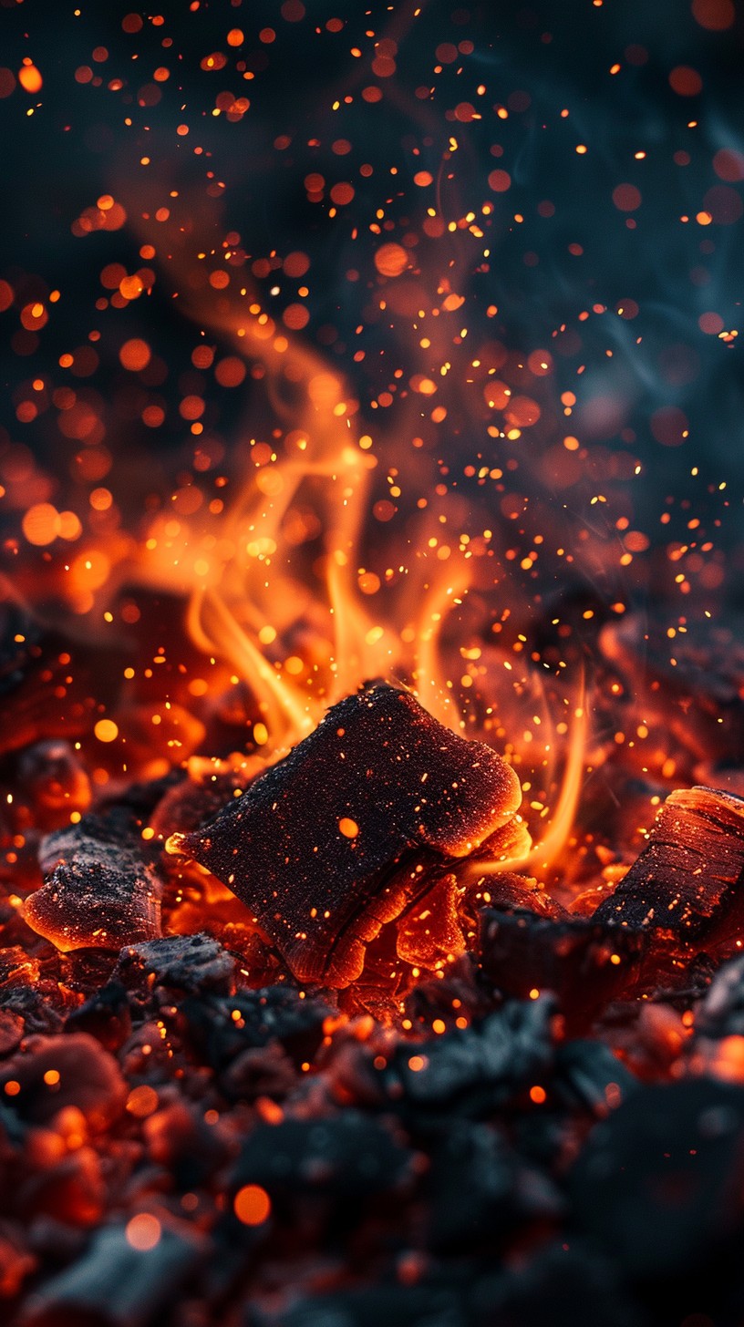 Free Fiery Ember Glow Image - Fire, Embers, Glow | Download at StockCake