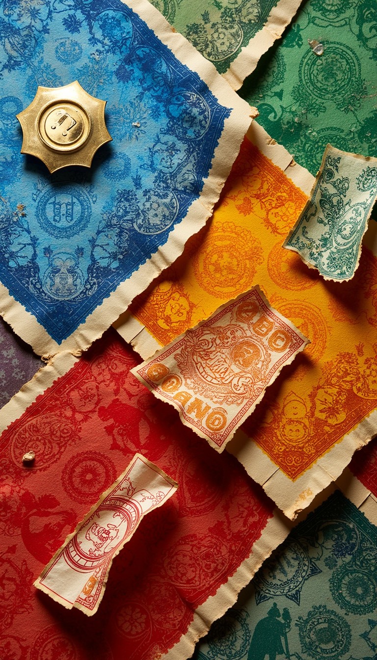 Free Colorful textured collage Image - Abstract, Geometric, Textured ...
