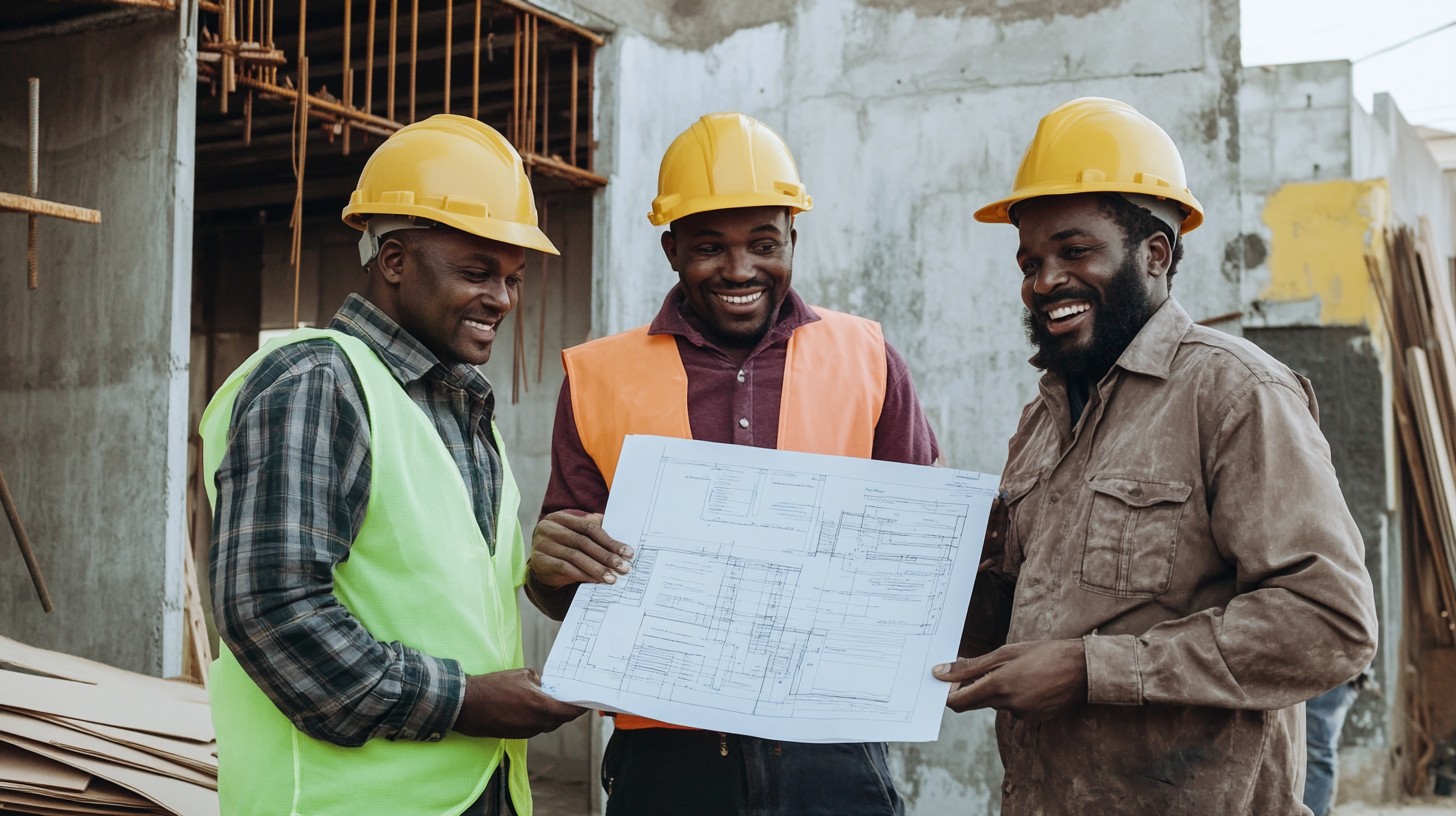 Worker 2 Free Construction Workers Discussing Image - Construction, Workers ...
